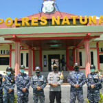 Wakapolres Natuna Terima Kunjungan Silaturahmi Taruna-Taruni AAL Angkatan ke-67