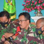 Bupati Bersama Unsur TNI dan Polri Gugus tugas Gelar Rakor Persiapan Vaksinasi Covid-19 Natuna