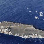 Kapal Induk USS Nimitz Lintasi Selat Malaka Menuju Laut Cina Selatan