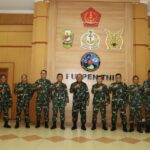 Kasum TNI Letjen TNI Ganip Warsito Kunjungi Pusat Penerangan TNI