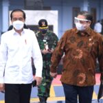 Kunker ke DIY dan Jateng, Presiden Jokowi Tinjau Vaksinasi Massal