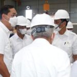 Walikota Batam Rudi Dampingi Menko Marves Luhut B Pandjaitan Resmikan Pabrik Pengolahan Limbah