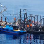 KM Sinar Mas Di Laut Natuna Terbakar, TNI AL Berhasil Selamatkan 27 ABK