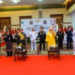 Busana Khas Melayu Gubernur dan Wagub Kepri Ikuti Detik-detik Proklamasi