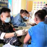 TNI AL Gelar Serbuan Vaksinasi Dua Desa di Kabupaten Natuna