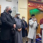 Dampingi Ustad Shamsi Ali Warga Indonesia Walikota New York Mengunjungi Masjid New York