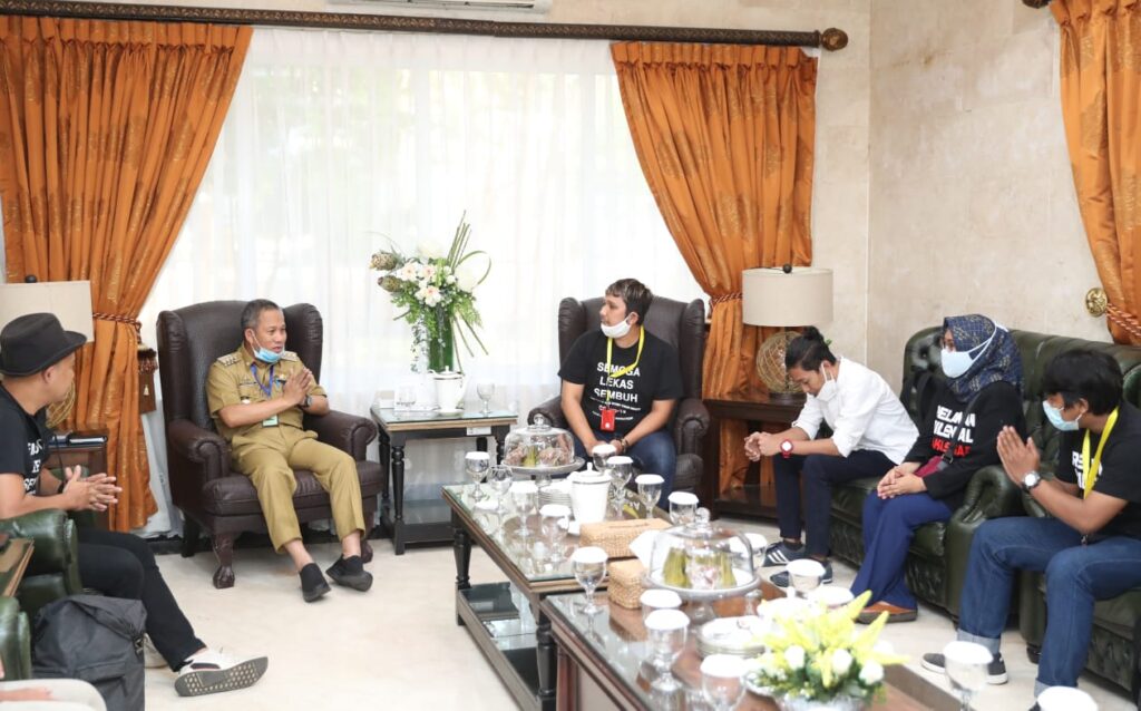Pj Wali Kota Makassar Libatkan Influencer Dalam Memutus Mata Rantai Covid 19