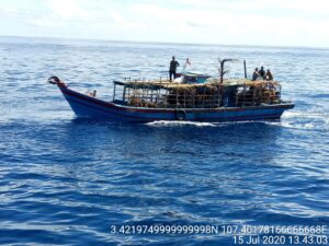 Kapal Pompong Midai Akhirnya Ditemukan Selamat