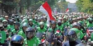 Besok di Makassar Ribuan Driver Online Geruduk Kantor Gojek