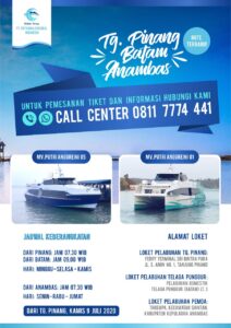 Ini Jadwal Keberangkatan Kapal Mewah ke Anambas
