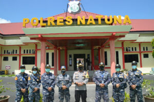 Wakapolres Natuna Terima Kunjungan Silaturahmi Taruna-Taruni AAL Angkatan ke-67