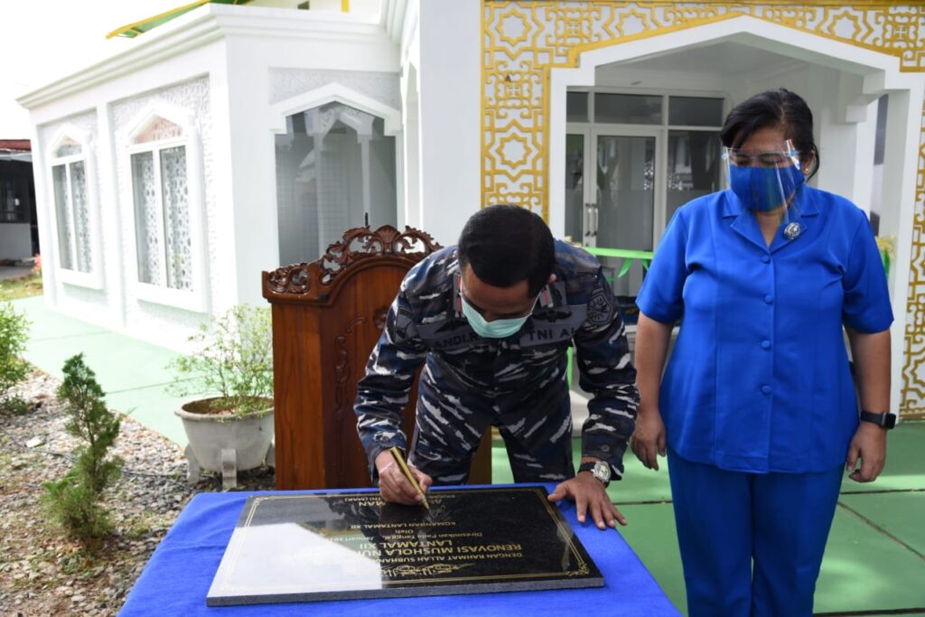 Alhamdulilah, Brigjen TNI Andi Rukman Resmikan Mushola Nurul Bahari
