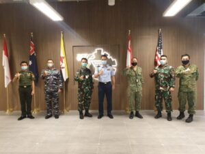 Delegasi Indonesia Letnan Kolonel Inf Henru Hidayat Susanto Percaya Ketua CTIF di Singapura