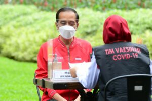 Hari ini Presiden Jokowi Terima Suntikan Dosis Kedua Vaksin Covid-19