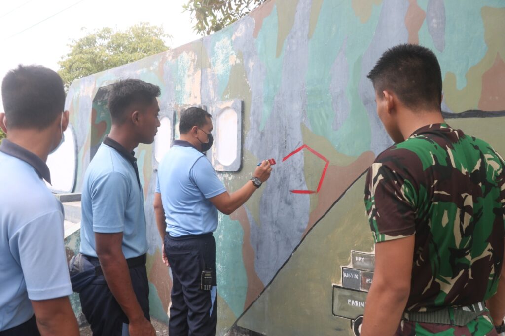Lanud RSA Natuna Ciptakan Hidup Bersih dan Sehat Untuk Cegah Covid-19