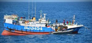 TNI AL Tangkap Kapal Ikan Asing 70 GT Berbendera Taiwan di Laut Natuna Utara