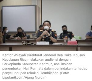 Inilah Sampaikan Bea Cukai Kepulauan Riau Terkait Tuntutan KKSS Batam Soal Tewas Haji Permata