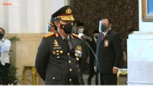 SAH Presiden Joko Widodo Resmi Lantik Kapolri Listyo Sigit Prabowo
