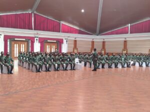 Siswa Dikma Pa PK TNI Khusus Tenaga Kesehatan Terima Pembekalan