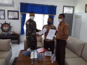 Lanal Ranai Sambut Kunjungan Pramuka Luar Biasa Tuna Rungu Indonesia