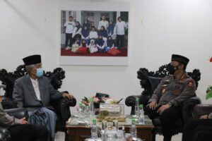 Silaturahmi Bersama Ketua MUI Sulsel, Kapolri: Dukungan Ulama Sangat Penting