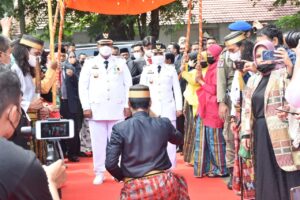 Gubernur Nurdin Abdullah Melantik Pasangan Chaidir Syam – Suhartina Bohari Bupati Dan Wakil Bupati Maros
