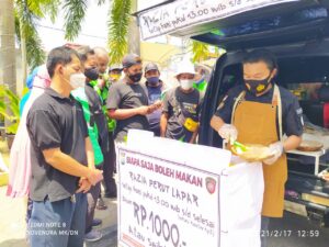 Cukup Bayar Seikhlasnya, Polisi Ini Gelar Razia Perut Lapar Di Tanjungpinang