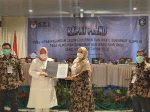 Tak Dihadiri Ansar Ahmad, KPU Kepri Tetap Gelar Penetapan Hasil Pilgub 2020