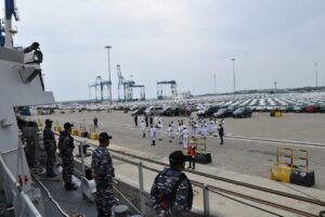 KRI Bung Tomo-357 Dilepas Dubes RI di Sri Lanka Menuju Multinational Exercise AMAN-21