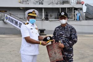 KRI Bung Tomo Sandar di Hambantota Sri Lanka, Sukseskan Multinational Exercise AMAN-21