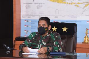 Pangkoarmada I Hadiri 3rd Multilateral Virtual Key Leader Engagement