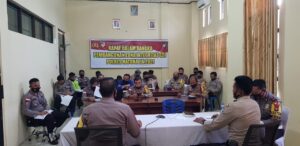 Polres Natuna Gelar Rapat, Inilah Yang Menjadi Aktual Pembahasan