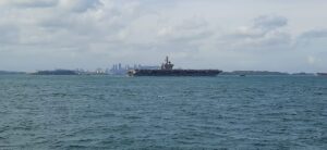 Terpantau Konvoi Kapal Perang US Navy, TNI AL: Hak Lintas Transit di Selat Malaka