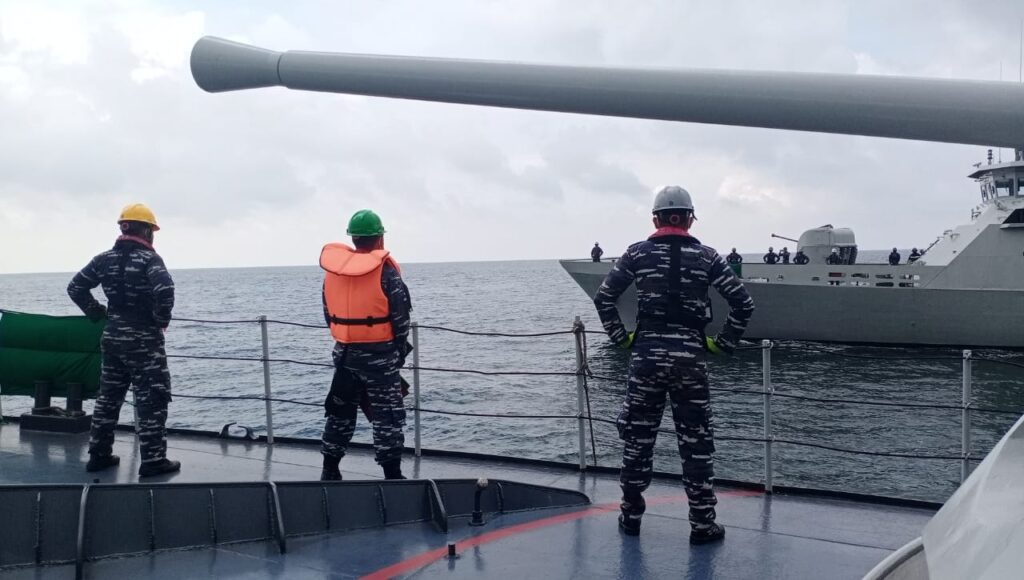 Tingkatkan Kemampuan Tempur Operasi TNI AL, Passing Excercise Di Selat Malaka