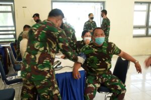 Lantamal I laksanakan Vaksin Covid 19