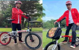 Pemimpin Adalah Teladan Bagi Rakyatnya, Yuk Kita Bersepeda
