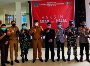 Pimpinan Daerah di Anambas Mulai Divaksin