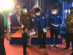 Sempat Non Partai, Isdianto Akhirnya Bergabung Dengan Demokrat
