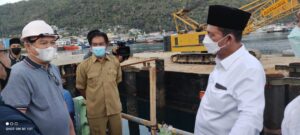 Tinjau Proyek Jalan SP II Senilai Rp 77, 3 M, Ansar Minta Selesai Tepat Waktu