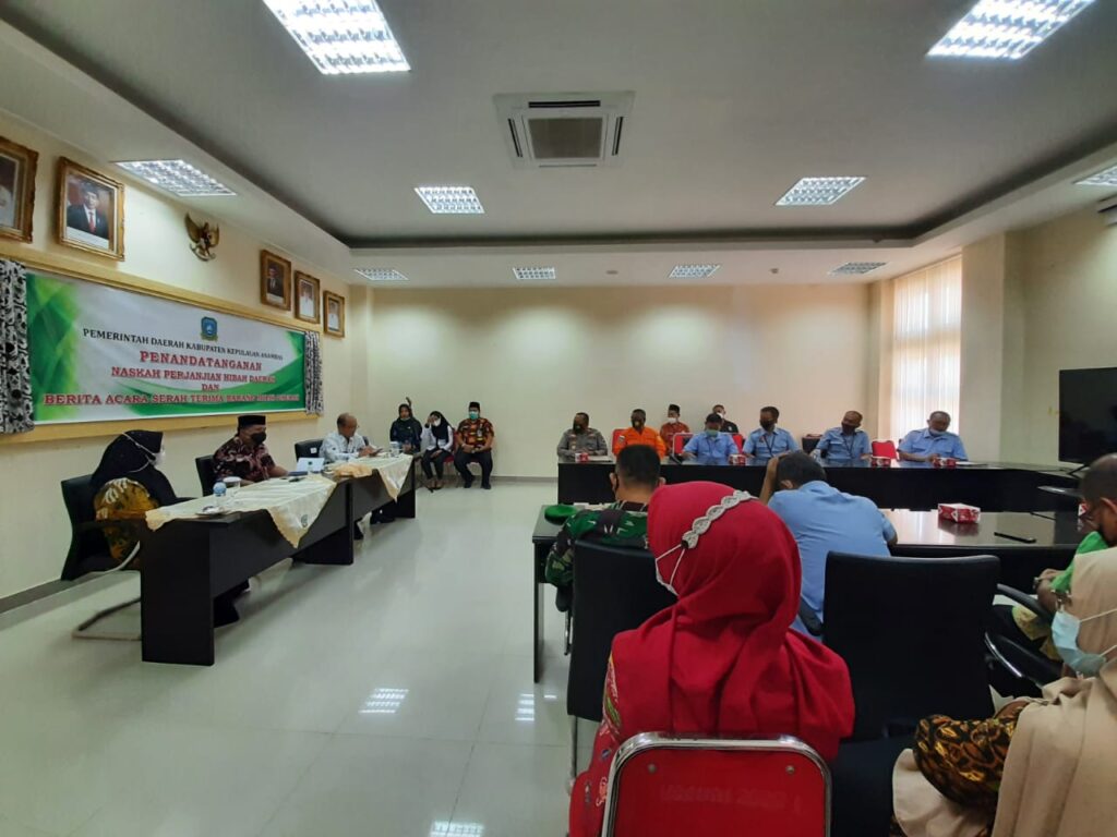 Bangun Kantor, LKKPN KKP Terima Hibah Lahan dari Pemkab Anambas