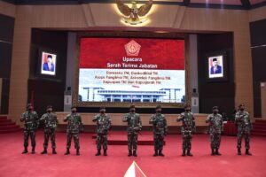 Panglima TNI Pimpin Penyerahan Jabatan Dansesko dan Sejumlah Pejabat Militer