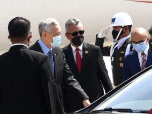 PM Singapura Lee Hsien Loong Tiba Ke Indonesia