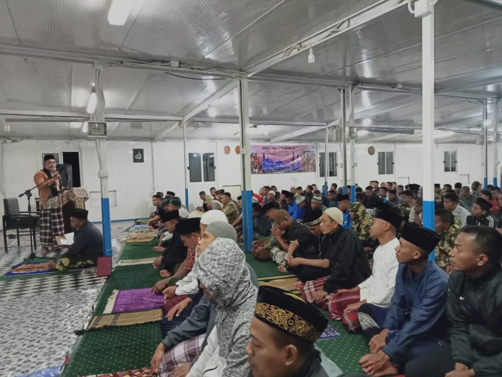 Satgas Kontingen Garuda XXXIX-C RDB MONUSCO menyambut Bulan Suci Ramadhan  1442 H/2021 M dengan suka cita di daerah misi Afrika Tengah.