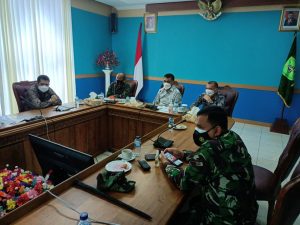Angka Covid 19 Tinggi, Bupati dan Wakil Bupati Hari Pertama Ngantor Gelar Rapat Setelah Dilantik Gubernur