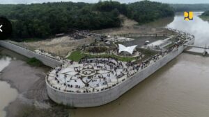 Selain Sumber Air Baku dan Irigasi, Bendung Kamijoro Menjadi Magnet Tujuan Wisata