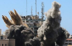 Serangan Roket Israel Runtuhkan Gedung Media Di Gaza, Sekjen PBB: Telah Melanggar Hukum Internasional