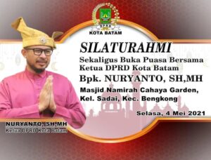 Ketua DPRD Sapa Jemaah Masjid Namirah Bengkong