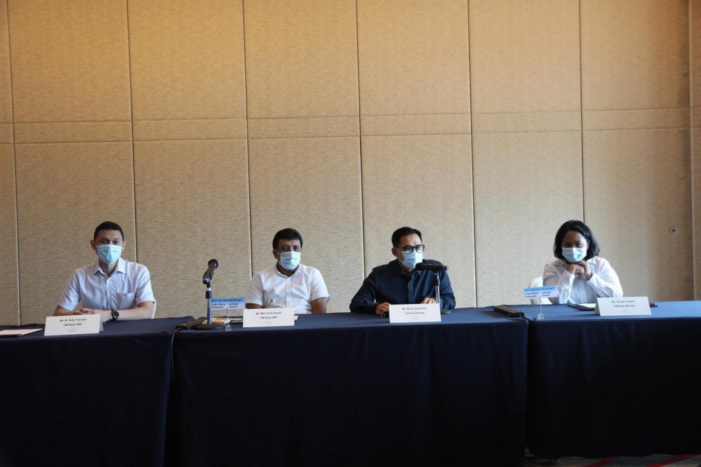 Koordinasi dan sinergi yang erat antara Perwakilan RI dengan institusi keuangan BUMN di Hong Kong
