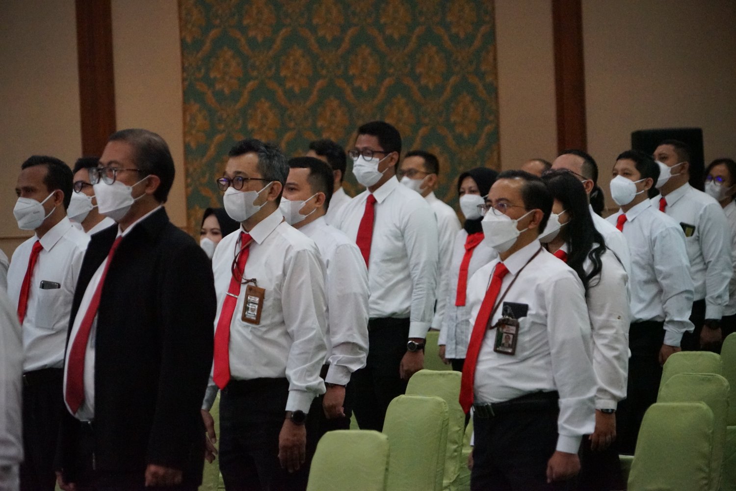 luring digelar di Auditorium LAN RI yang diikuti oleh 50 pegawai perwakilan dari setiap unit kesekjenan dan kedeputian