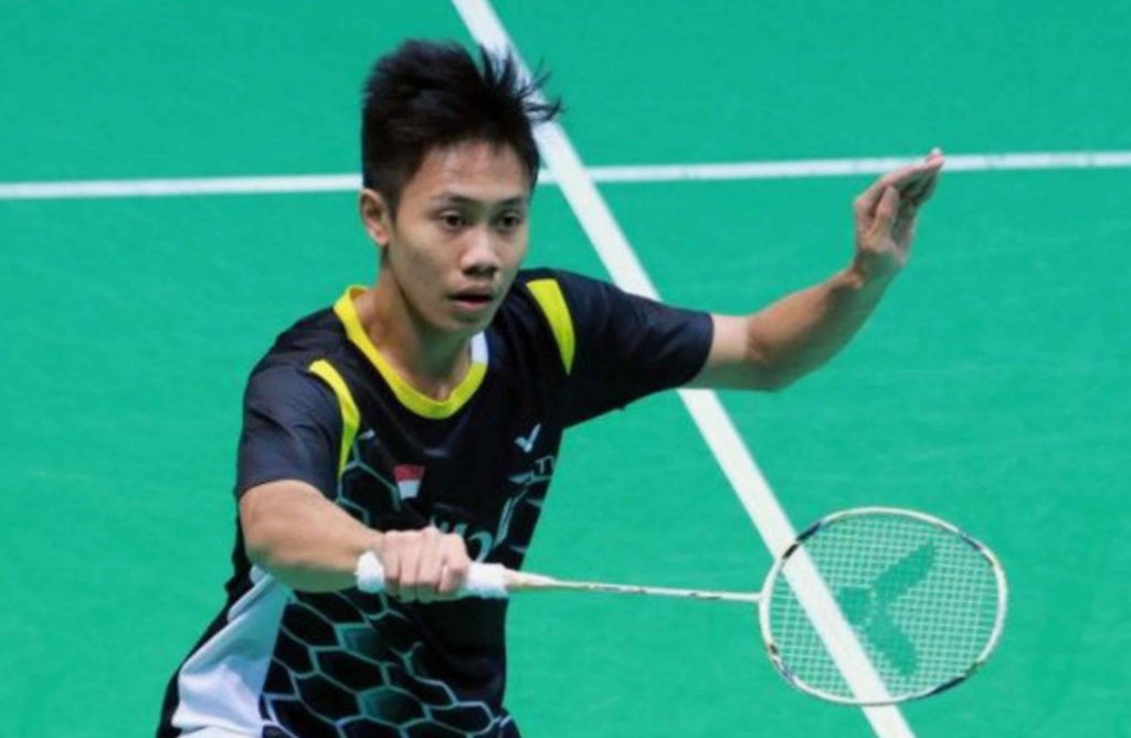 Pebulu tangkis asal Indonesia, Ade Resky Dwicahyo,